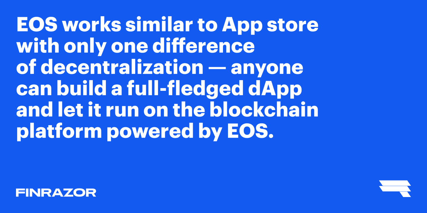 EOS is all about decentralization