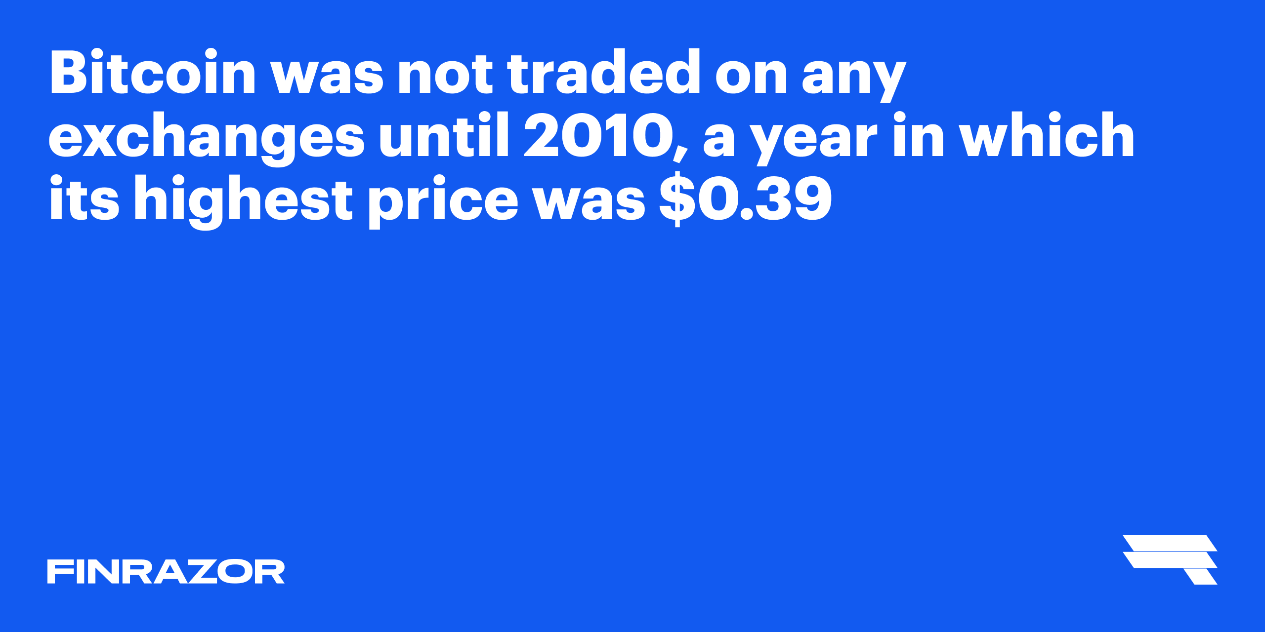 Bitcoin was not traded
